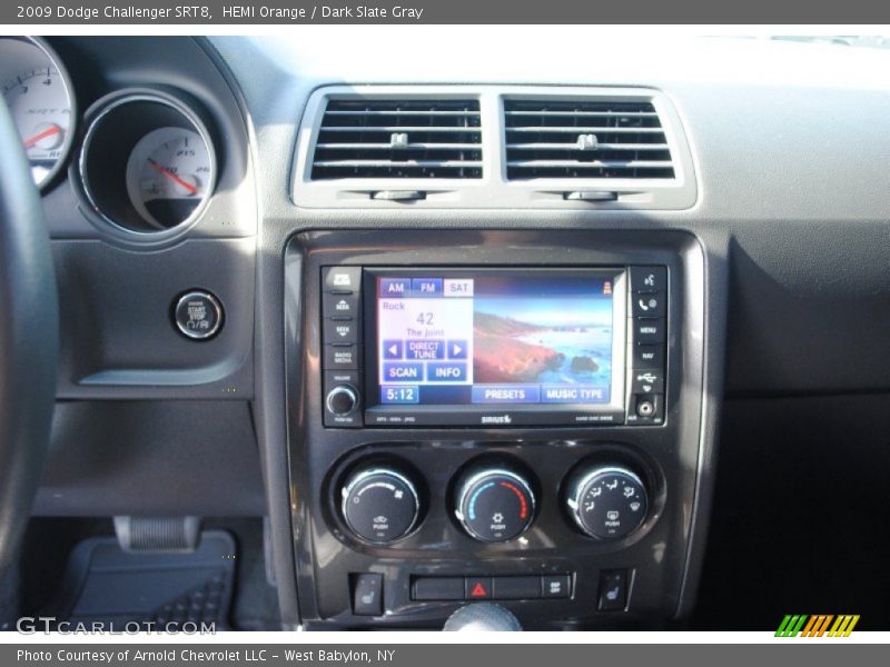 HEMI Orange / Dark Slate Gray 2009 Dodge Challenger SRT8
