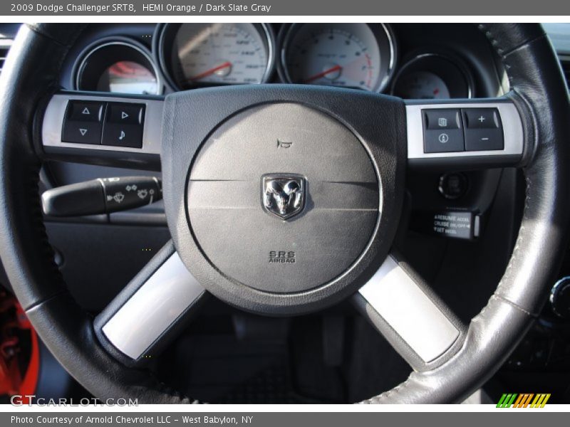 HEMI Orange / Dark Slate Gray 2009 Dodge Challenger SRT8