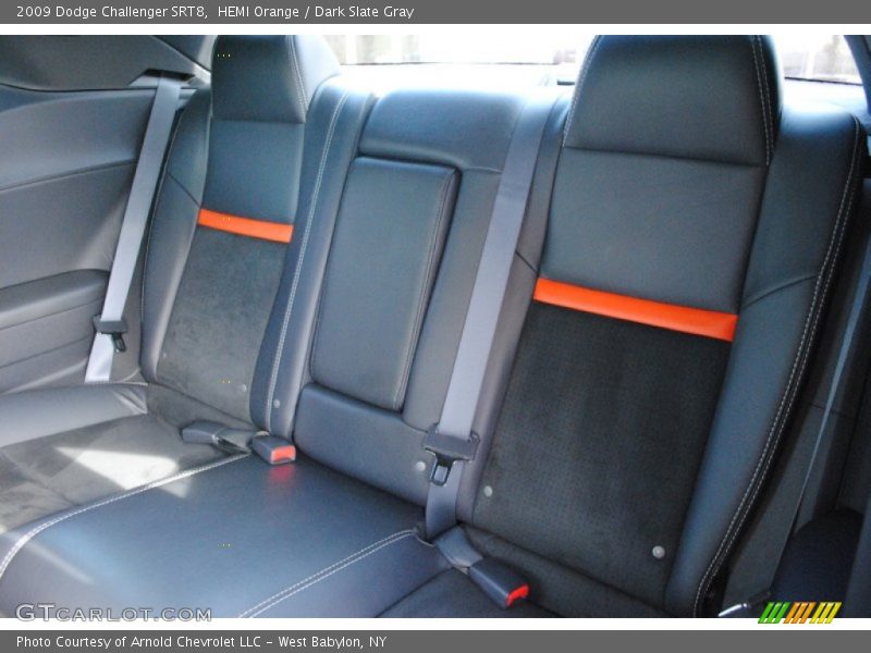 HEMI Orange / Dark Slate Gray 2009 Dodge Challenger SRT8