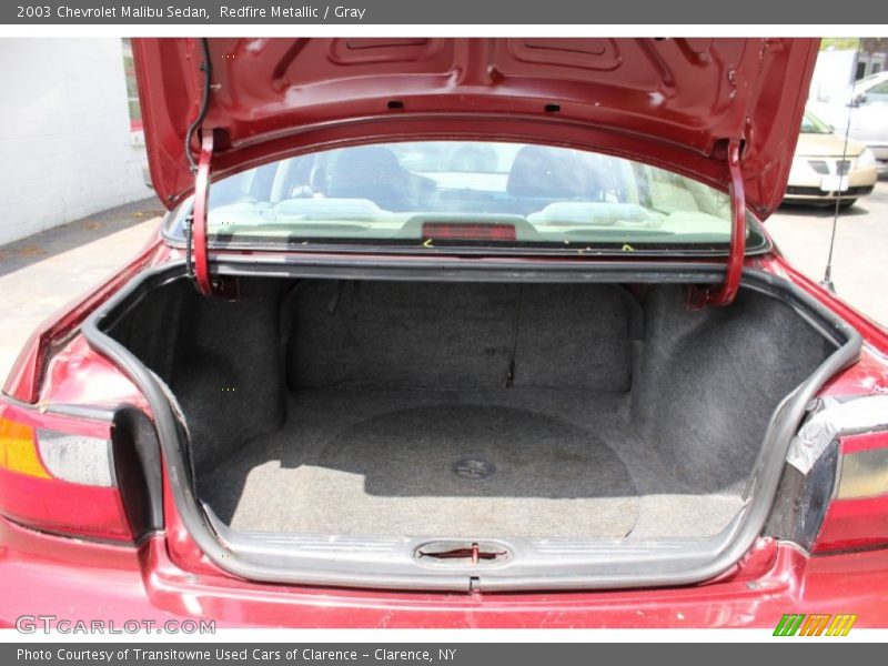 Redfire Metallic / Gray 2003 Chevrolet Malibu Sedan