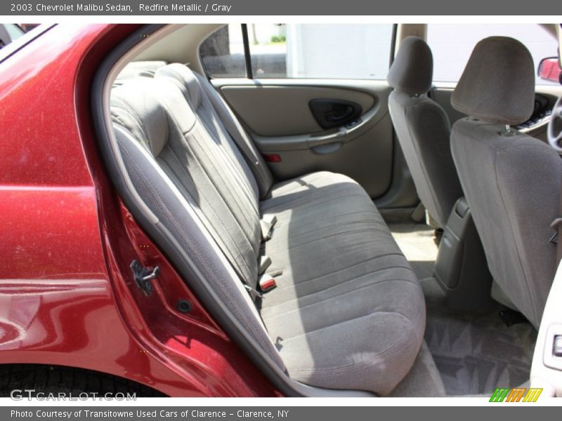 Redfire Metallic / Gray 2003 Chevrolet Malibu Sedan