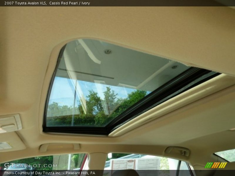 Cassis Red Pearl / Ivory 2007 Toyota Avalon XLS