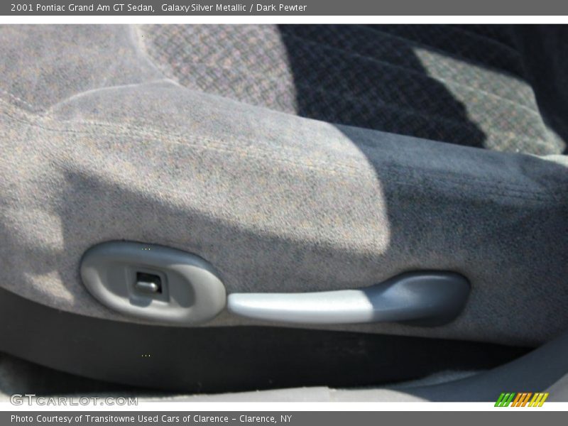 Galaxy Silver Metallic / Dark Pewter 2001 Pontiac Grand Am GT Sedan