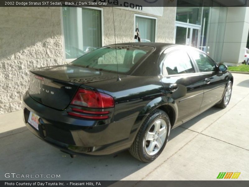 Black / Dark Slate Gray 2002 Dodge Stratus SXT Sedan
