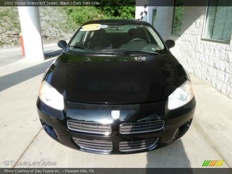 Black / Dark Slate Gray 2002 Dodge Stratus SXT Sedan