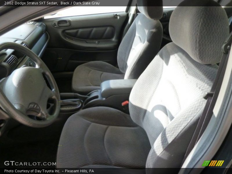 Black / Dark Slate Gray 2002 Dodge Stratus SXT Sedan