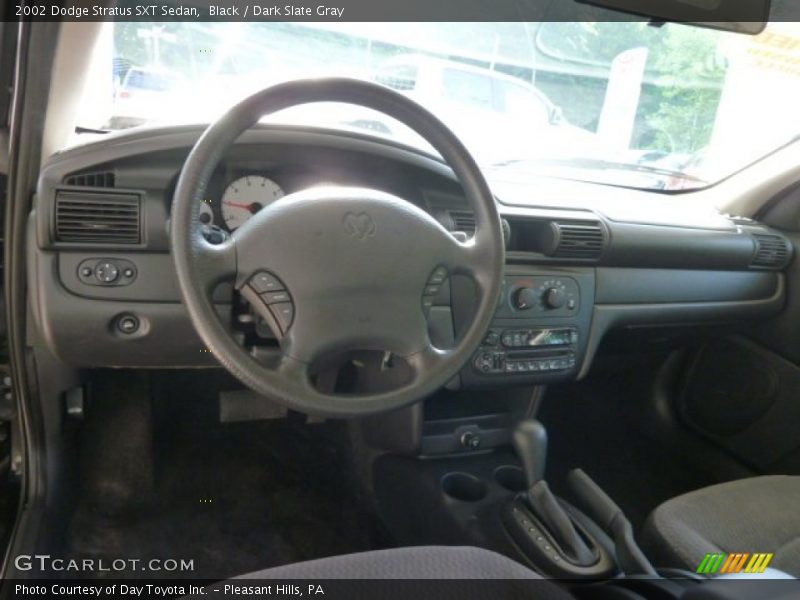 Black / Dark Slate Gray 2002 Dodge Stratus SXT Sedan