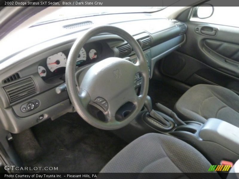 Black / Dark Slate Gray 2002 Dodge Stratus SXT Sedan