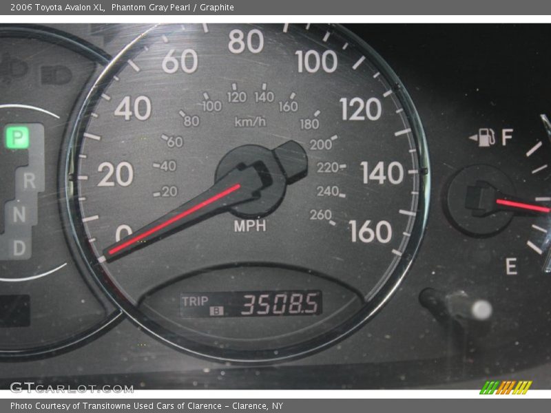 Phantom Gray Pearl / Graphite 2006 Toyota Avalon XL