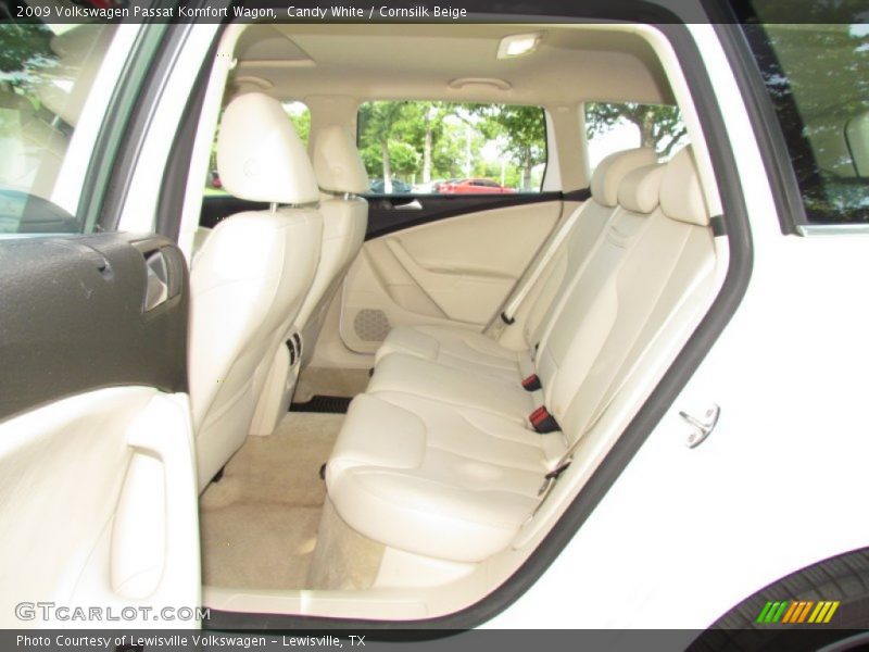 Candy White / Cornsilk Beige 2009 Volkswagen Passat Komfort Wagon