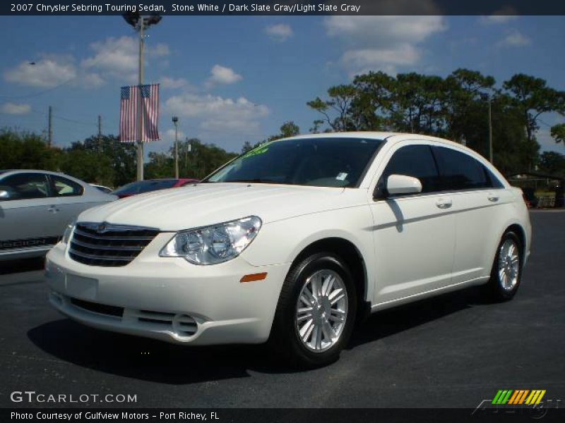 Stone White / Dark Slate Gray/Light Slate Gray 2007 Chrysler Sebring Touring Sedan