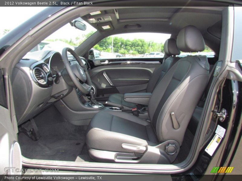 Black / Titan Black 2012 Volkswagen Beetle 2.5L