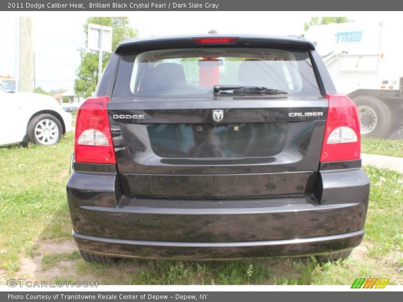 Brilliant Black Crystal Pearl / Dark Slate Gray 2011 Dodge Caliber Heat