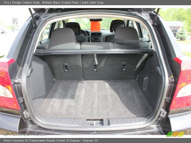 Brilliant Black Crystal Pearl / Dark Slate Gray 2011 Dodge Caliber Heat