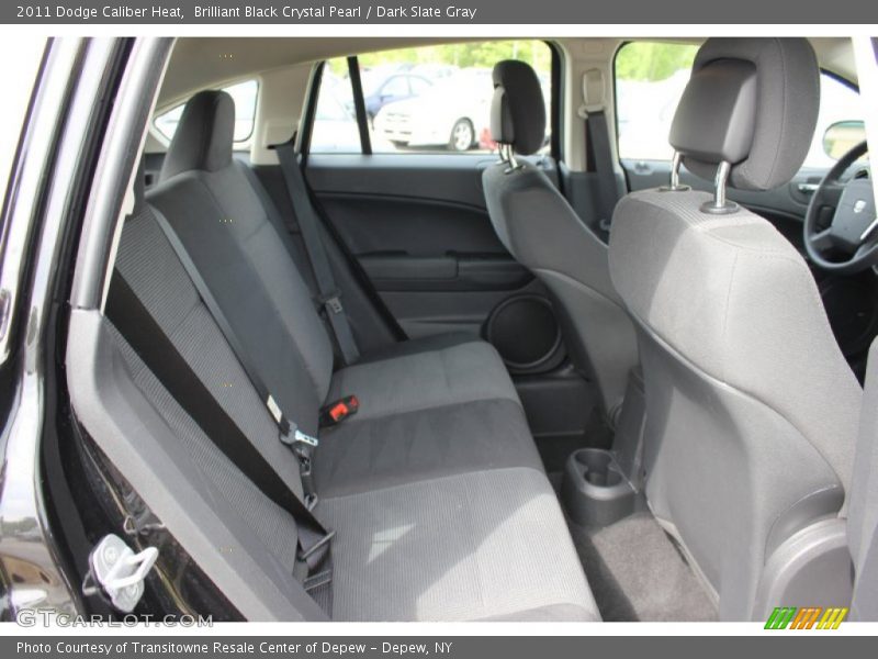 Brilliant Black Crystal Pearl / Dark Slate Gray 2011 Dodge Caliber Heat