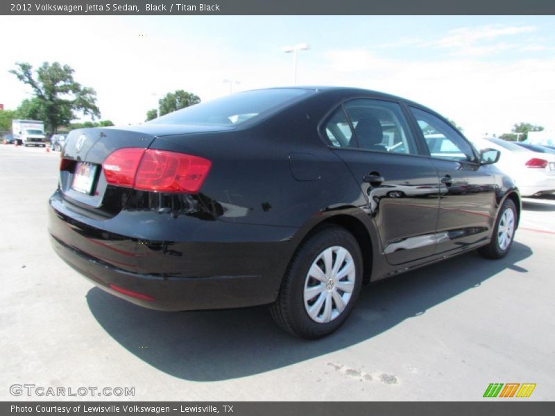 Black / Titan Black 2012 Volkswagen Jetta S Sedan
