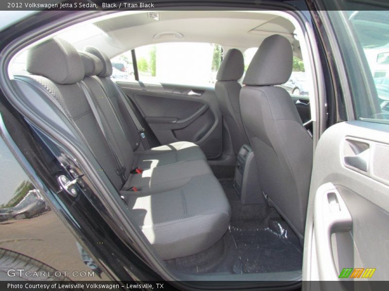 Black / Titan Black 2012 Volkswagen Jetta S Sedan