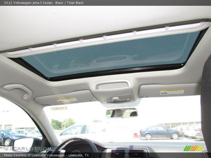Black / Titan Black 2012 Volkswagen Jetta S Sedan