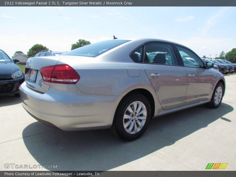 Tungsten Silver Metallic / Moonrock Gray 2012 Volkswagen Passat 2.5L S