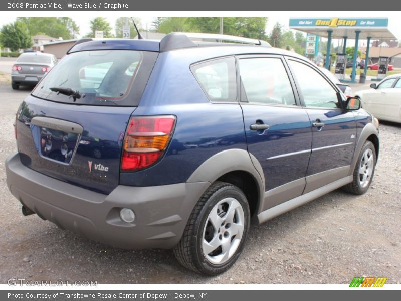 Wave Blue / Graphite 2008 Pontiac Vibe