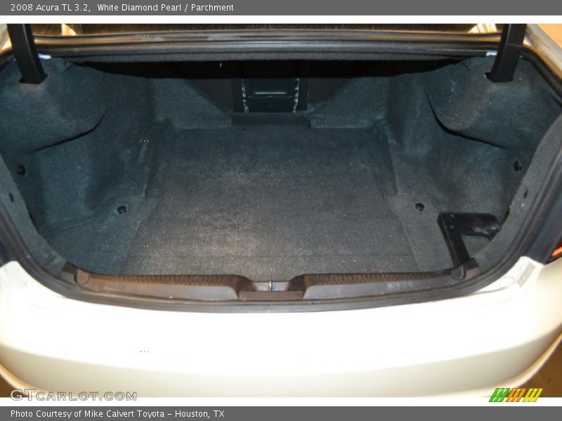 White Diamond Pearl / Parchment 2008 Acura TL 3.2