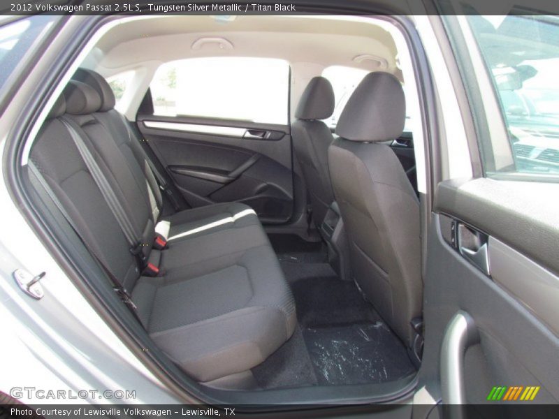 Tungsten Silver Metallic / Titan Black 2012 Volkswagen Passat 2.5L S
