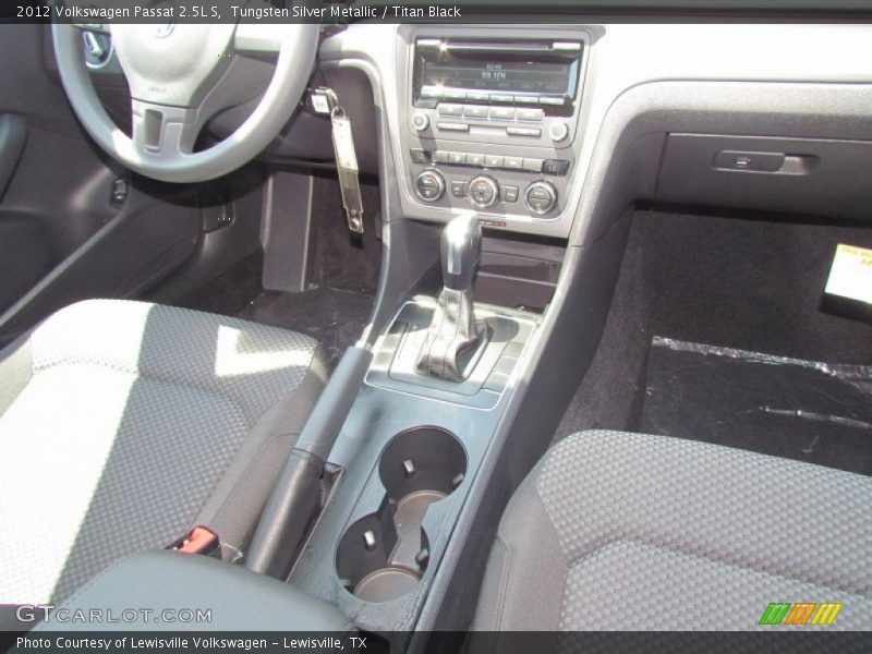 Tungsten Silver Metallic / Titan Black 2012 Volkswagen Passat 2.5L S
