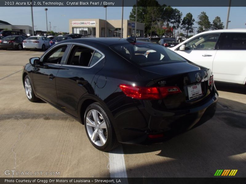 Crystal Black Pearl / Ebony 2013 Acura ILX 2.0L Technology
