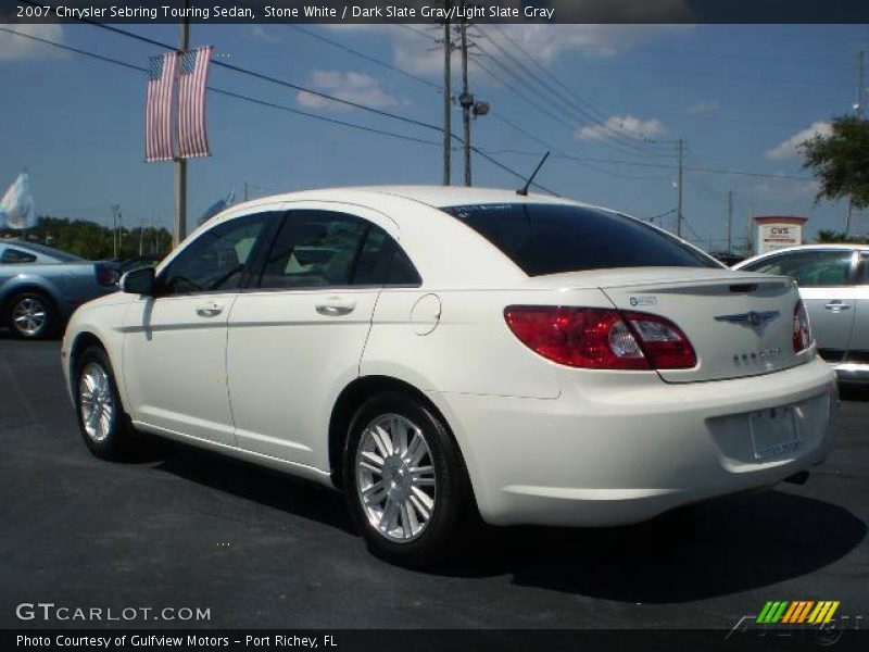 Stone White / Dark Slate Gray/Light Slate Gray 2007 Chrysler Sebring Touring Sedan