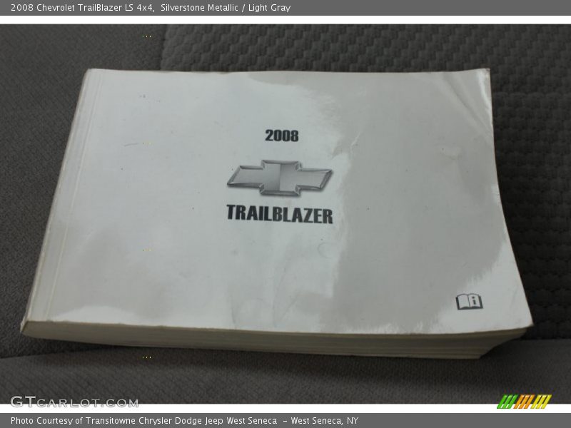 Silverstone Metallic / Light Gray 2008 Chevrolet TrailBlazer LS 4x4