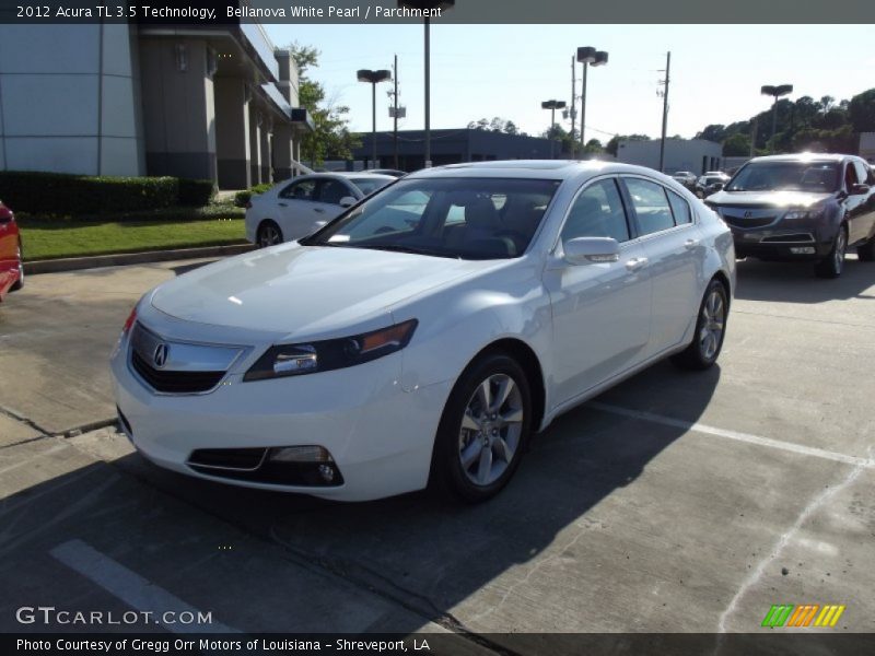Bellanova White Pearl / Parchment 2012 Acura TL 3.5 Technology