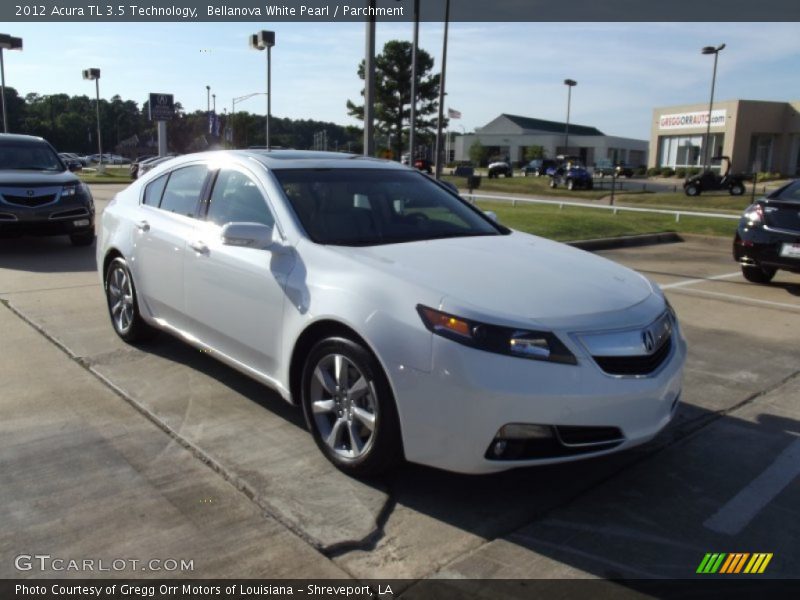 Bellanova White Pearl / Parchment 2012 Acura TL 3.5 Technology