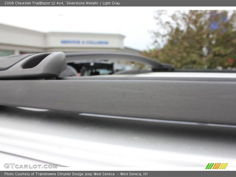 Silverstone Metallic / Light Gray 2008 Chevrolet TrailBlazer LS 4x4