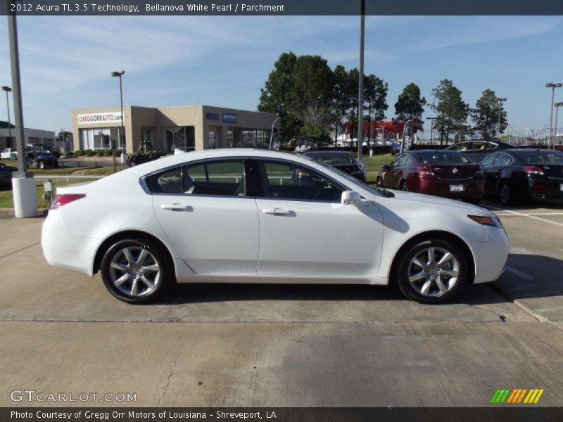 Bellanova White Pearl / Parchment 2012 Acura TL 3.5 Technology