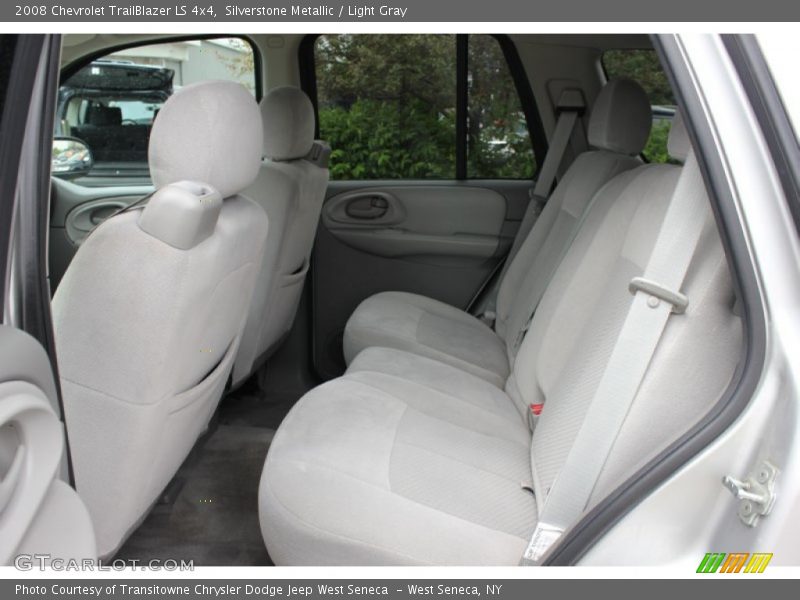 Silverstone Metallic / Light Gray 2008 Chevrolet TrailBlazer LS 4x4