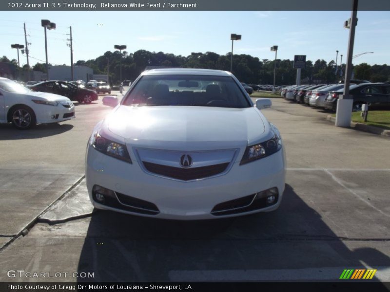 Bellanova White Pearl / Parchment 2012 Acura TL 3.5 Technology