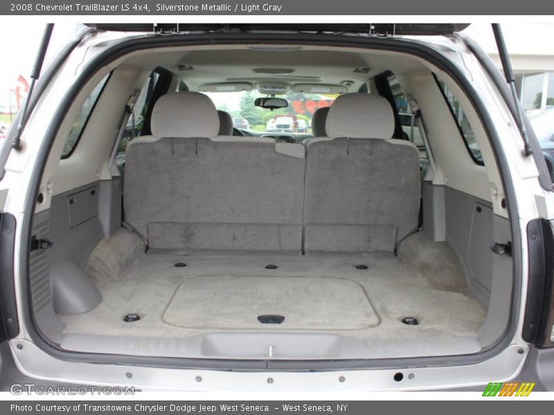 Silverstone Metallic / Light Gray 2008 Chevrolet TrailBlazer LS 4x4