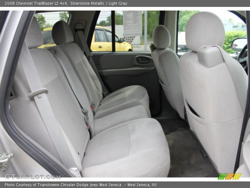 Silverstone Metallic / Light Gray 2008 Chevrolet TrailBlazer LS 4x4