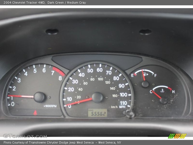  2004 Tracker 4WD 4WD Gauges