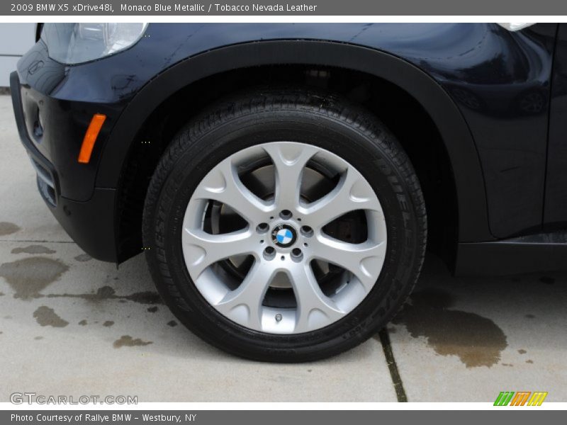 Monaco Blue Metallic / Tobacco Nevada Leather 2009 BMW X5 xDrive48i