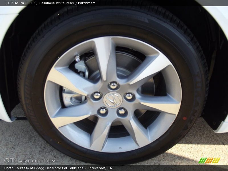 Bellanova White Pearl / Parchment 2012 Acura TL 3.5