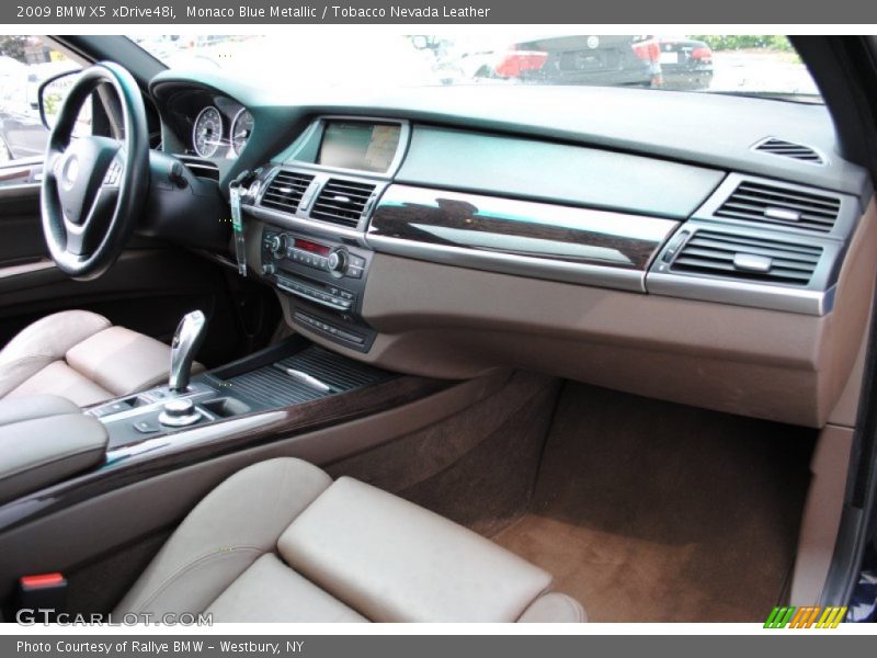 Monaco Blue Metallic / Tobacco Nevada Leather 2009 BMW X5 xDrive48i
