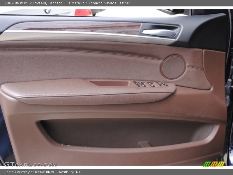 Monaco Blue Metallic / Tobacco Nevada Leather 2009 BMW X5 xDrive48i