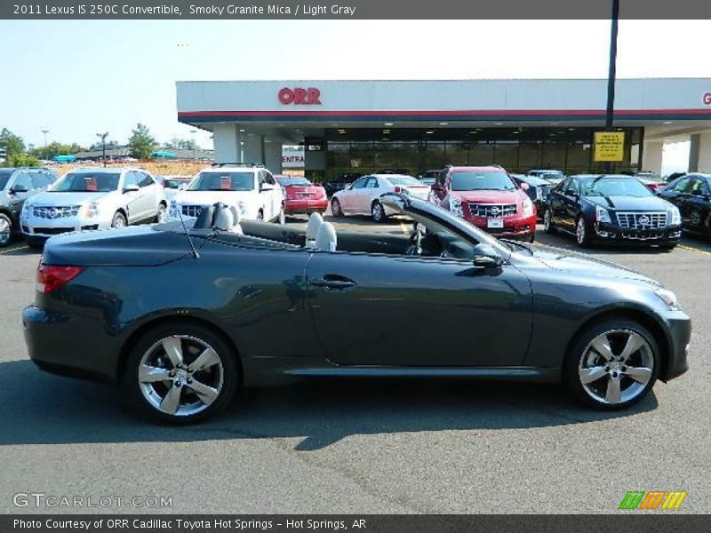 Smoky Granite Mica / Light Gray 2011 Lexus IS 250C Convertible