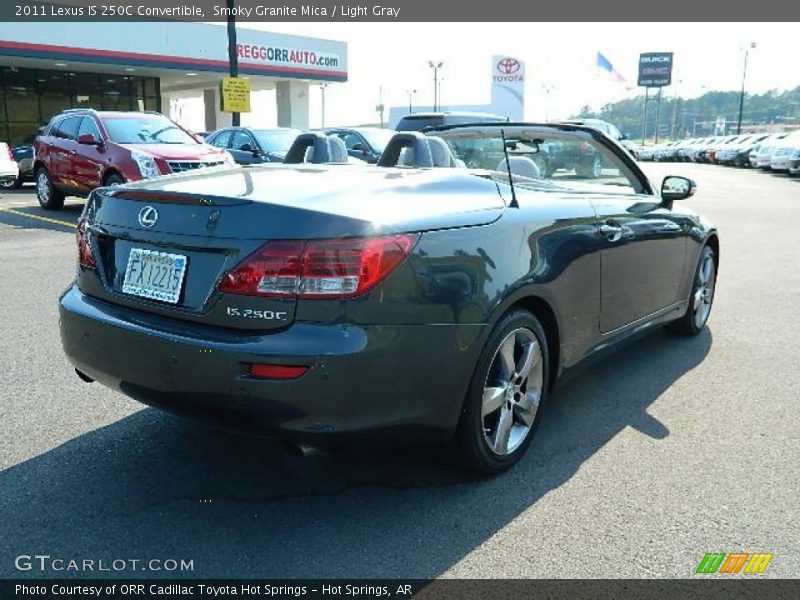 Smoky Granite Mica / Light Gray 2011 Lexus IS 250C Convertible