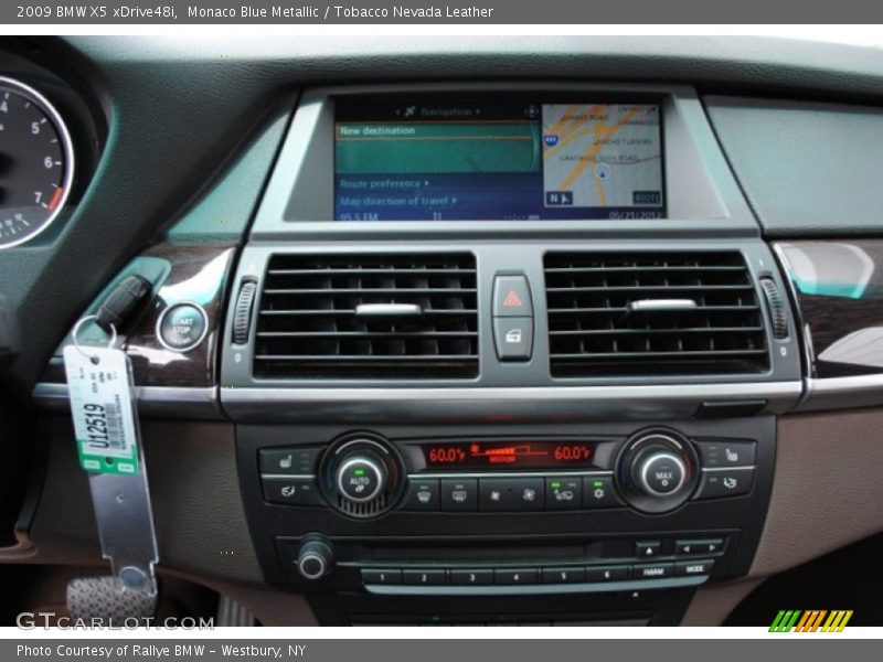 Monaco Blue Metallic / Tobacco Nevada Leather 2009 BMW X5 xDrive48i