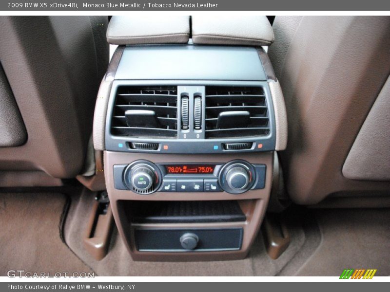 Monaco Blue Metallic / Tobacco Nevada Leather 2009 BMW X5 xDrive48i