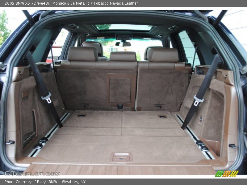 Monaco Blue Metallic / Tobacco Nevada Leather 2009 BMW X5 xDrive48i