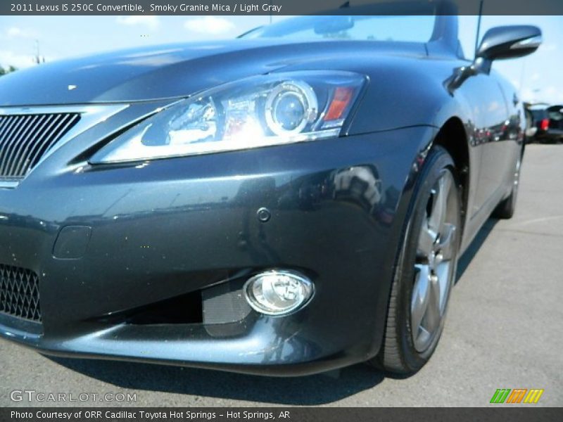 Smoky Granite Mica / Light Gray 2011 Lexus IS 250C Convertible