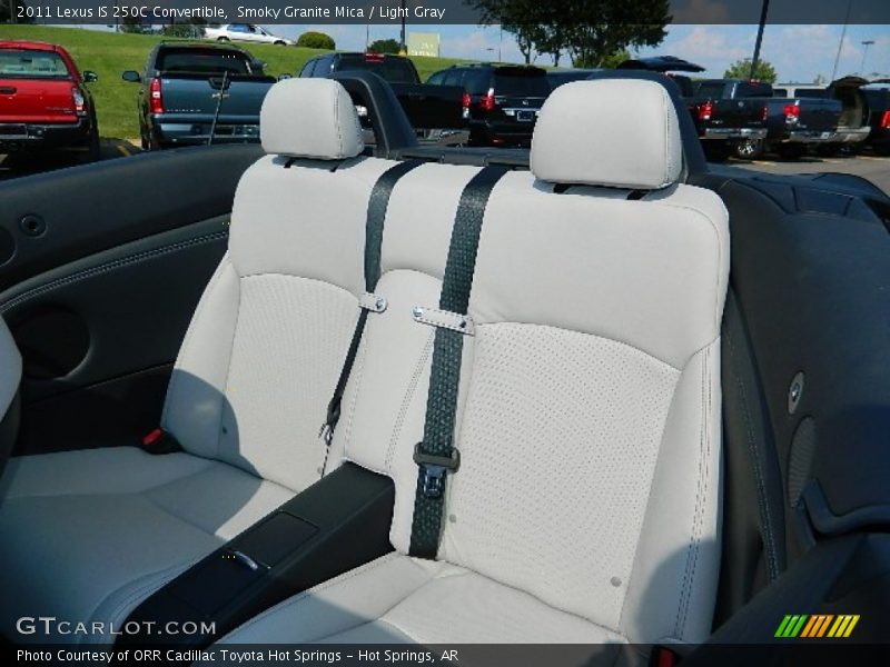 Smoky Granite Mica / Light Gray 2011 Lexus IS 250C Convertible
